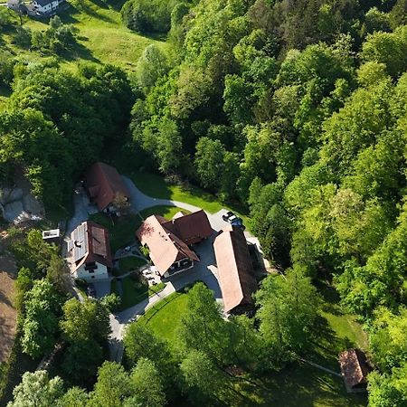 Domacija Seruga Countryside Hotel ノヴォ メスト エクステリア 写真